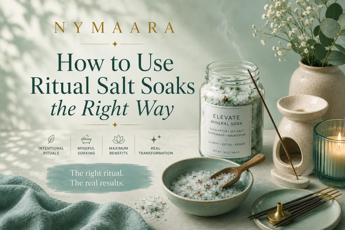 How to Use Ritual Salt Soaks the Right Way