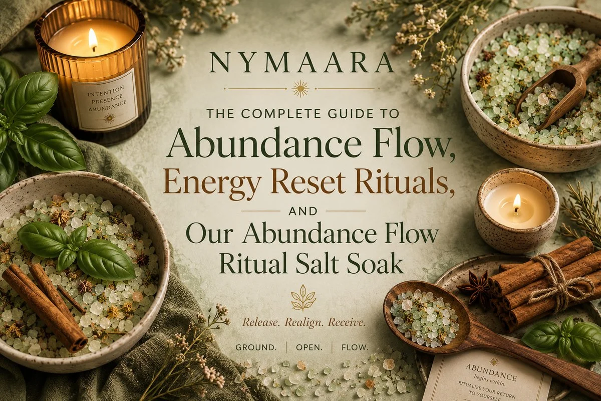 The Complete Guide to Abundance Flow, Energy Reset Rituals, and Our Abundance Flow Ritual Salt Soak