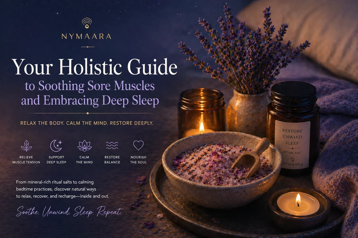 Your Holistic Guide to Soothing Sore Muscles and Embracing Deep Sleep