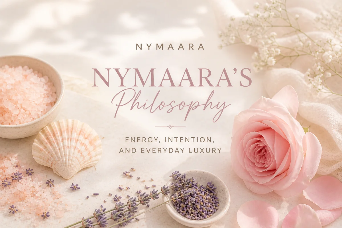 Nymaara's Philosophy: Energy, Intention, and Everyday Luxury