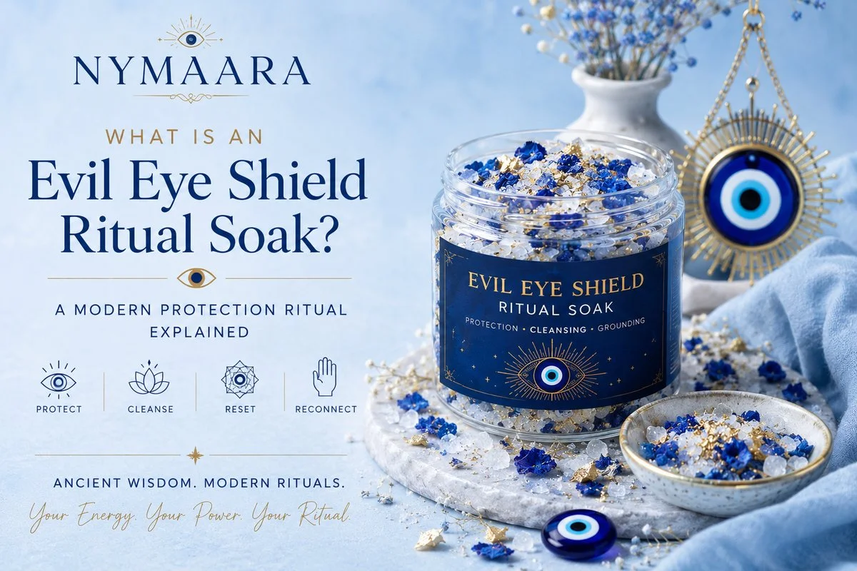 What Is an Evil Eye Shield Ritual Soak, Modern protection Ritual Explained