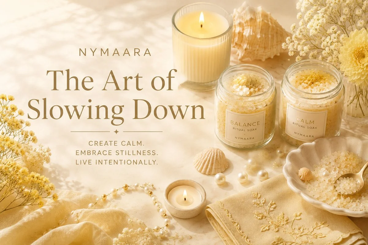 The Art of Slowing Down: Creating Calm Through Everyday Rituals