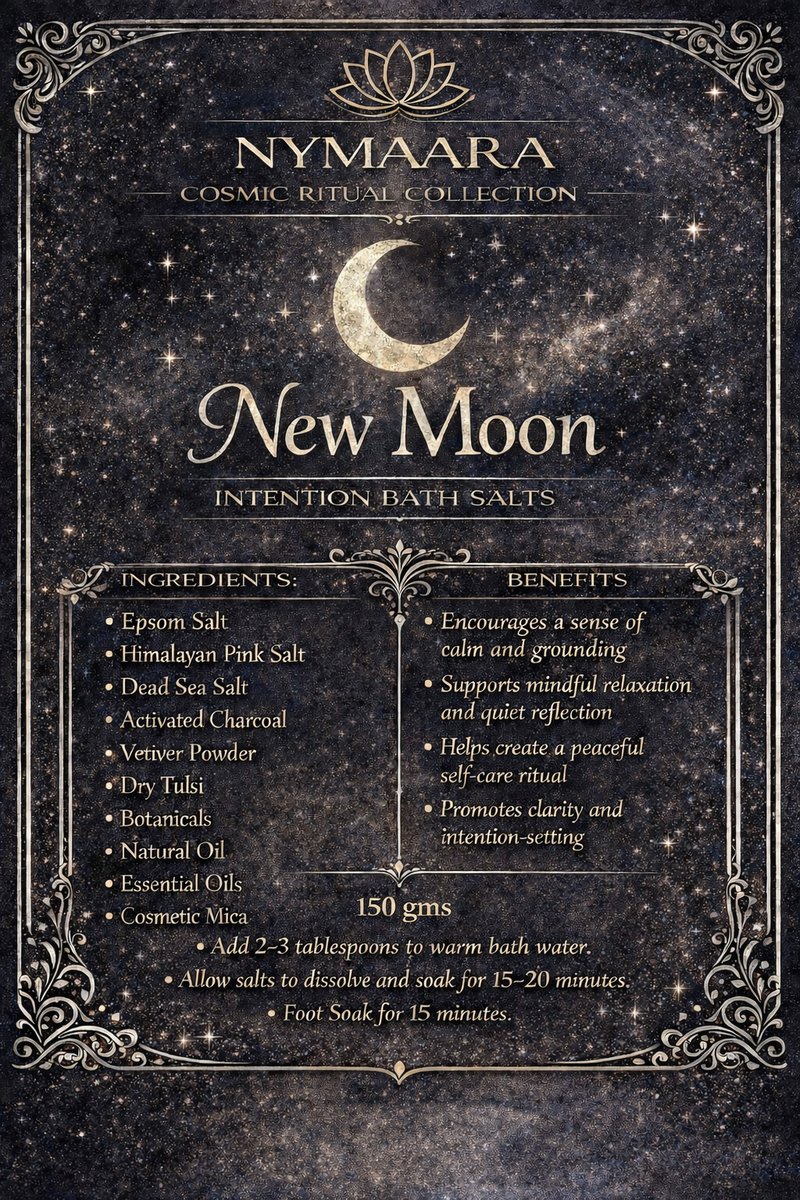 New Moon Intention Bath