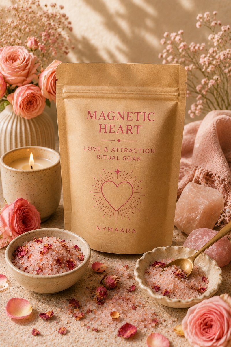 Magnetic Heart, Love & Attraction Ritual Soak