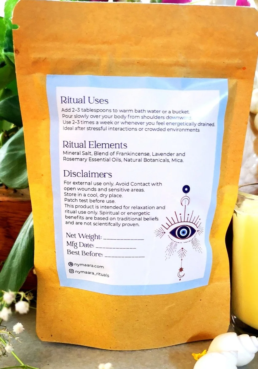 Evil Eye Shiled, Nazar Protection Ritual Soak 