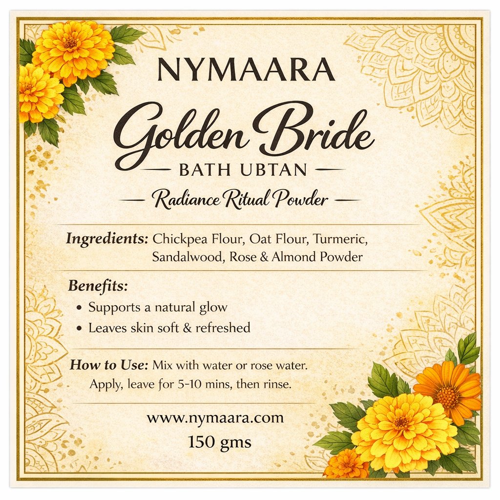 Golden Bride Bath Ubtan